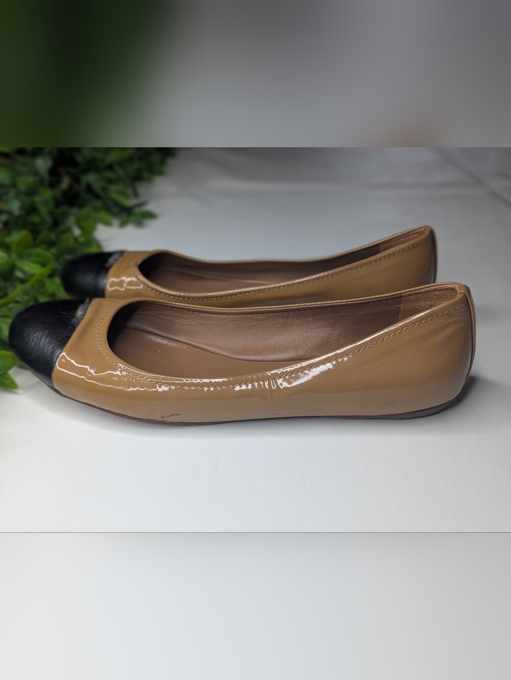 Tory Burch Cap Toe Flats Women's Size 11 - Picture 2 of 16